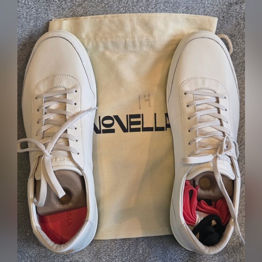 Novella White Leather Sneakers “Preface Edition” 2017/2020 – Men’s Size 14 – NEW